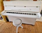 Witte Samick SU 110 piano, Muziek en Instrumenten, Piano's, Ophalen, Wit, Zo goed als nieuw, Piano