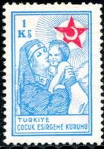 Turkije ZC-53 - Dwangtoeslag voor kinderhulp, Postzegels en Munten, Postzegels | Europa | Overig, Ophalen of Verzenden, Republiek Turkije