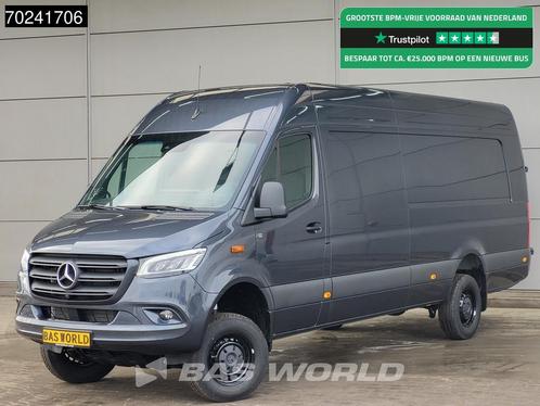 Mercedes Sprinter 319 CDI Automaat 4x4 L4H2 XXL LED Navi 360, Auto's, Bestelauto's, Bedrijf, Te koop, 4x4, Achteruitrijcamera