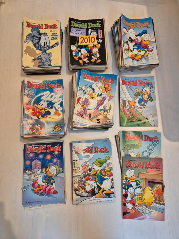 Donald Duck verzameling, Boeken, Stripboeken, Gelezen, Meerdere stripboeken, Ophalen of Verzenden