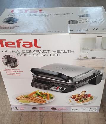 Tefal Contact Grill - Perfect voor gezonde maaltijden! beschikbaar voor biedingen