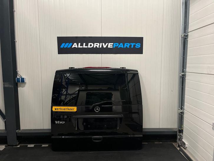 Mercedes Vito W639 / Viano Achterklep Zwart A6397400501, Auto-onderdelen, Carrosserie en Plaatwerk, Achterklep, Achter, Gebruikt