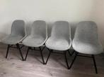 Zuiver stoel albert kuip stof lichtgrijs, Ophalen, Zo goed als nieuw, Grijs, Stof