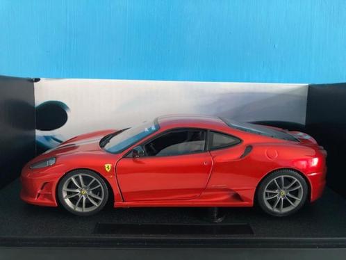 FERRARI F430 SCUDERIA 1:18 HOT WHEELS ELITE, Hobby en Vrije tijd, Modelauto's | 1:18, Zo goed als nieuw, Auto, Hot Wheels, Ophalen of Verzenden