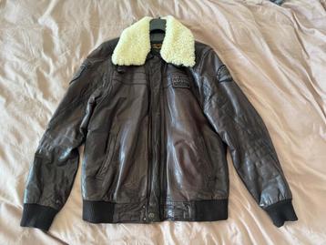 Leren PME bomber jack L beschikbaar voor biedingen
