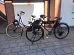 Twee Gazelle Fietsen hulpmotor nog 3 dagen LEES DE TEKST, Maximaal 25 km/u, Ophalen, Overige merken, 1 cc