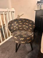 Woood fauteuil, Ophalen, 75 tot 100 cm, Zo goed als nieuw, Stof