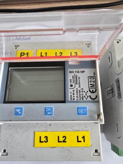 Abb B23-112-10m 3 fase meters en div ander 400v abb en ander, Doe-het-zelf en Verbouw, Elektra en Kabels, Gebruikt, Overige typen