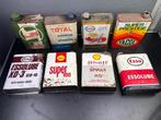 Castrol, Shell, Esso, Yacco 8 x 2 literblik, Verzenden, Gebruikt, Overige, Overige merken
