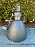 Industriële retro fabrieks hanglamp antraciet grijs, Huis en Inrichting, Lampen | Hanglampen, Ophalen of Verzenden, Zo goed als nieuw