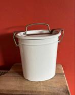 Antieke emaillen lunchbox / soeppot, Antiek en Kunst, Ophalen of Verzenden