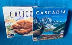 Bordspelbundel Calico & Cascadia - Nieuw in doos, White Goblin Games, Nieuw, Ophalen of Verzenden, Een of twee spelers