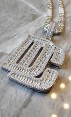 Prachtige DC kettinghanger Italiaanse zilver 925, Sieraden, Tassen en Uiterlijk, Ophalen of Verzenden, Nieuw, Zilver, Zilver