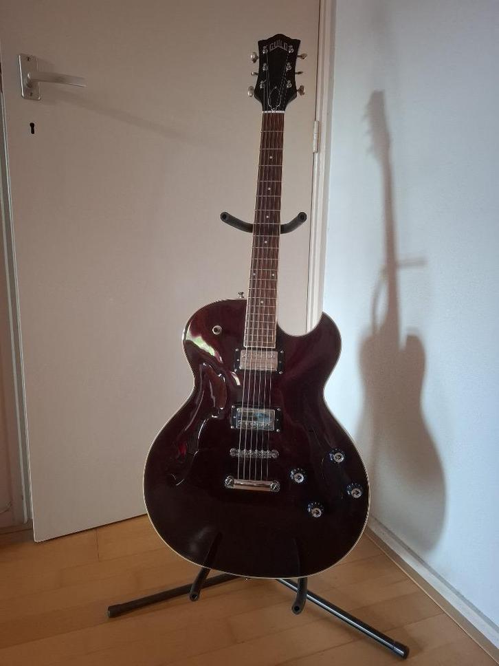 Guild Starfire I SC, Muziek en Instrumenten, Snaarinstrumenten | Gitaren | Elektrisch, Zo goed als nieuw, Hollow body, Overige merken