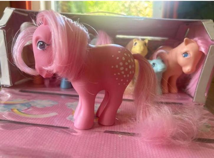 My Little Pony Cotton Candy G1 1982, Kinderen en Baby's, Speelgoed | My Little Pony, Zo goed als nieuw, Ophalen of Verzenden