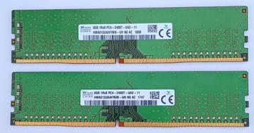 16Gb DDR4 geheugen(2X8Gb)2400Mhz.in topstaat,als nieuw. beschikbaar voor biedingen