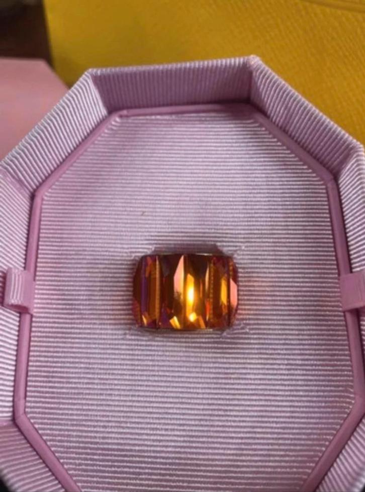 Swarovski ring, nieuw!, Sieraden, Tassen en Uiterlijk, Ringen, Nieuw, Dame, Kleiner dan 17, Zilver, Ophalen of Verzenden