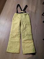 Skibroek geel maat 134/140, Sport en Fitness, Skiën en Langlaufen, Overige merken, 100 tot 140 cm, Ophalen of Verzenden, Zo goed als nieuw