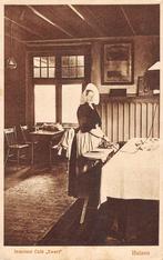 Huizen Interieur Café Zwart Dienster a.h. strijken Vintage, Verzenden, 1920 tot 1940, Gelopen, Noord-Holland