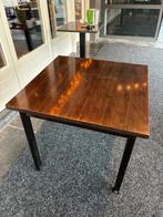 6 x Massief Houten Tafel - 80x80 cm per stuk € 70, Huis en Inrichting, Tafels | Eettafels, Ophalen, Gebruikt, Vierkant, 50 tot 100 cm