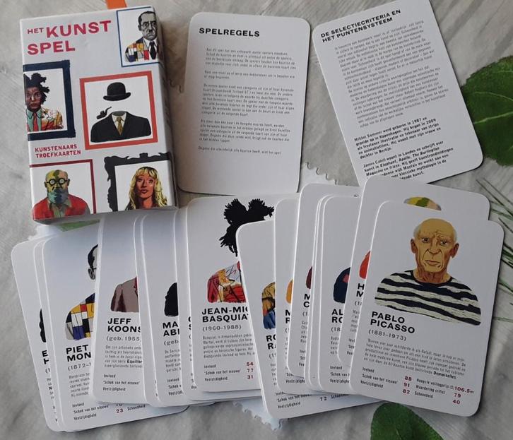 Het Kunst Spel - Kaartspel, Hobby en Vrije tijd, Gezelschapsspellen | Kaartspellen, Zo goed als nieuw, Ophalen of Verzenden