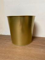 Gouden Bloempot - DAIDAI IKEA, Tuin en Terras, Bloempotten, 25 tot 40 cm, Rond, Binnen, Ophalen of Verzenden