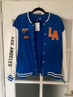 H&M LA Varsity Bomber - Limited Edition - Maat S, Blauw, Nieuw, Ophalen of Verzenden, Jasje