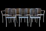 Mooie Depadova Silver stoel - model met of zonder armleuning, Huis en Inrichting, Stoelen, Vijf, Zes of meer stoelen, Metaal, Gebruikt