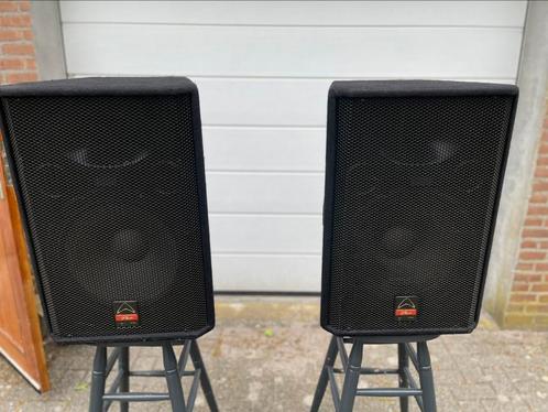 Wharfedale Pro 15 inch speakers 600 watt - 1200 watt piek, Audio, Tv en Foto, Luidsprekers, Zo goed als nieuw, Front, Rear of Stereo speakers