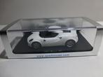 Spark Alfa Romeo 4C wit, Ophalen of Verzenden, Zo goed als nieuw, Auto, Overige merken