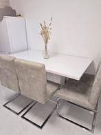 eetafel & 4 stoelen, Ophalen of Verzenden