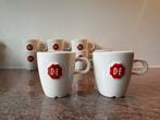 9 Douwe Egberts Koffiemokken, Huis en Inrichting, Keuken | Servies, Ophalen, Gebruikt, Overige stijlen, Kop(pen) en/of Schotel(s)