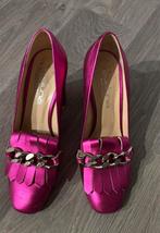 Fuchsia roze pumps Evaluna maat 38,5, Kleding | Dames, Schoenen, Ophalen, Zo goed als nieuw, Roze, Pumps