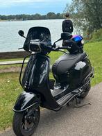Vespa sprint 2021 glans zwart, Fietsen en Brommers, Scooters | Vespa, Verzenden