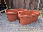 Bloembak voor op balkon, Ophalen, Kunststof, Minder dan 30 cm, Balkon