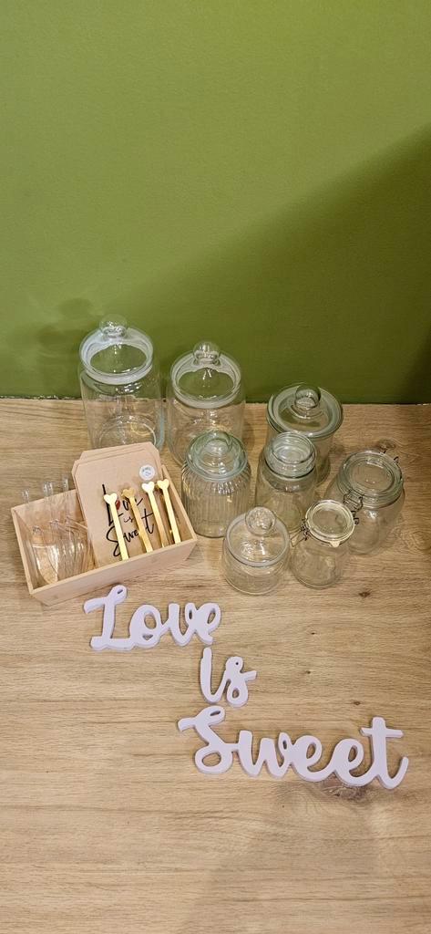 Bruiloft Decoratie Set - Placemats, Lantaarn, LED Kaarsen, Huis en Inrichting, Woonaccessoires | Overige, Zo goed als nieuw, Ophalen of Verzenden