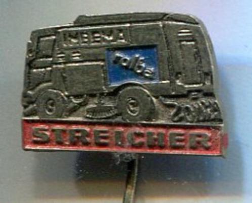 IMBEMA Rolba Streicher zilverkl veegmachine speldje( G_208 ), Verzamelen, Speldjes, Pins en Buttons, Nieuw, Speldje of Pin, Transport