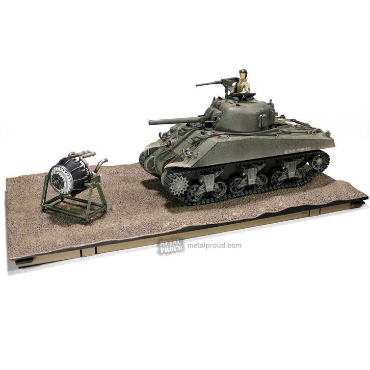 M4A1 Sherman Tank Monte Cassino 1943 Forces of Valor 912101A, Hobby en Vrije tijd, Modelbouw | Auto's en Voertuigen, Nieuw, Tank