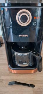 Te koop aangeboden Philips Grind & Brew Koffiemachine, Witgoed en Apparatuur, Koffiezetapparaten, Ophalen, Gebruikt, 10 kopjes of meer