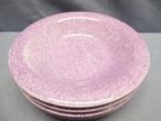 Diepe borden | 4 stuks | doorsnede 21,5 cm | z.g.a.n., Keramiek, Ophalen of Verzenden, Zo goed als nieuw, Bord(en)
