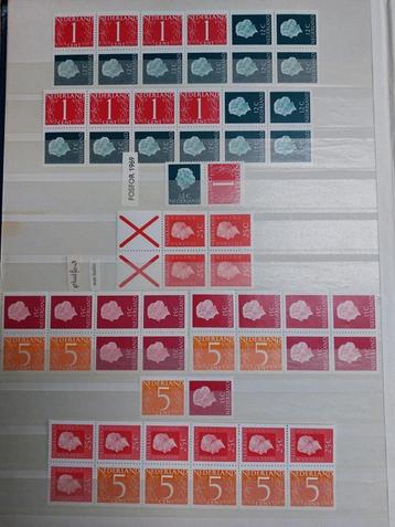 postzegel nederland combinaties uit postzegelboekjes beschikbaar voor biedingen