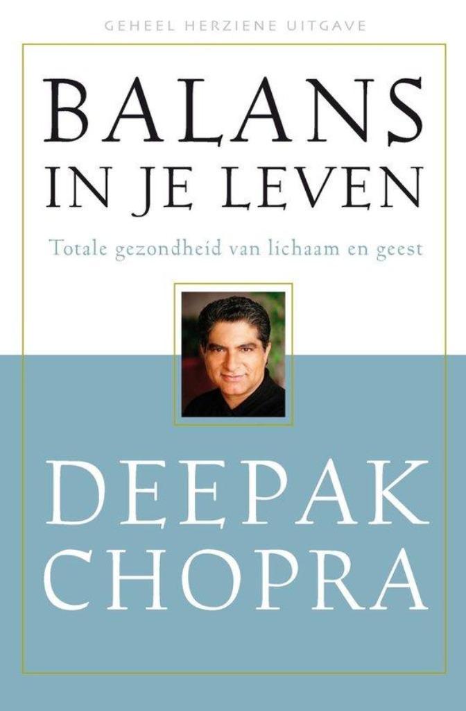 Deepak Chopra Balans in je leven, Boeken, Esoterie en Spiritualiteit, Nieuw, Ophalen of Verzenden