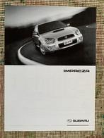 Nederlandse prijslijst Subaru Impreza 2002 nieuw!, Nieuw, Ophalen of Verzenden, Overige merken, Subaru