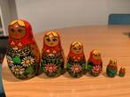 Set van 6 vintage Russische Matroesjka Baboesjka nestpoppen, Ophalen of Verzenden