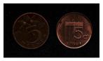 twee stuivers 1955 en 1996 (M156), Ophalen of Verzenden, Koningin Juliana, 5 cent