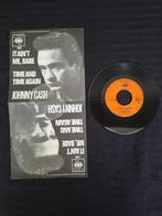 Johnny Cash/ It ain't me , baby/Time and time again 1964 hol, 7 inch, Single, Ophalen of Verzenden, Zo goed als nieuw