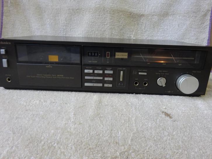 Technics Stereo cassettedeck RS-M206 met defect, Audio, Tv en Foto, Cassettedecks, Enkel, Overige merken, Tape counter, Ophalen of Verzenden