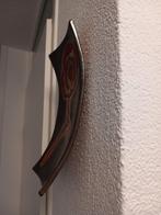 Wandbord schaal decoratie keramiek 14x25 cm, Ophalen of Verzenden