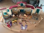 Schleich Paardenstal met accessoires, Ophalen, Zo goed als nieuw