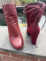 Half hoge laarsjes 39, Lage of Enkellaarzen, Ophalen of Verzenden, Gedragen, Rood